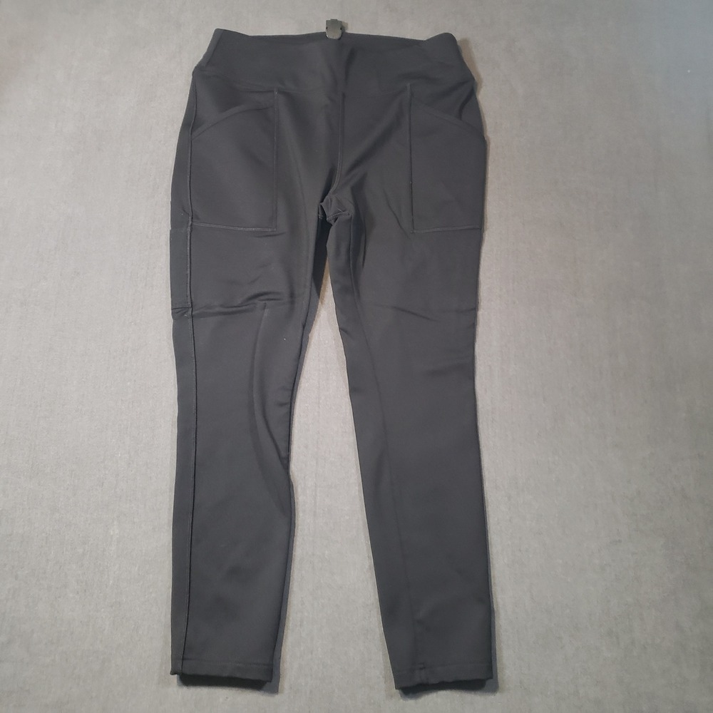 Carhartt Force Utility Leggings Womens Medium Black Fitted Work Pants 105020-N04
